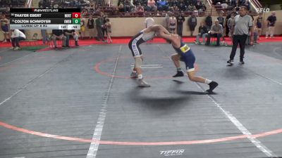 135_B lbs Consi Of 8 #2 - Thayer Ebert, Northampton vs Colton Schwoyer, Owen J Roberts