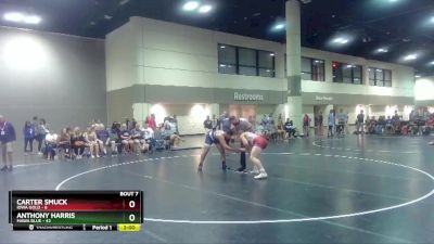 195 lbs Round 3 (6 Team) - Anthony Harris, MAWA Blue vs Carter Smuck, Iowa Gold