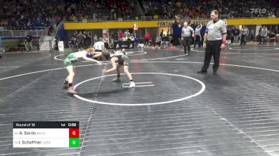 75 lbs Round Of 16 - Andrew Sardo, Methacton vs Isaac Schaffner, Upper Dauphin