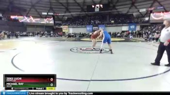 2A 285 lbs Quarterfinal - Michael Ray, Selah vs Zeke Luchi, Enumclaw