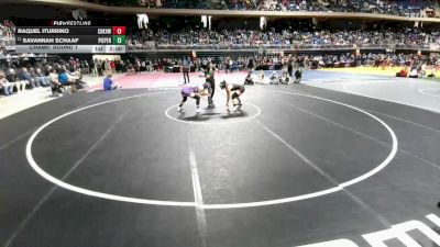 5A 126 lbs Champ. Round 1 - Savannah Schaaf, Comal Pieper vs Raquel Iturrino, Carrollton Creekview