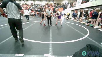 126 lbs Semifinal - Carissa Prock, Vian Wrestling Club vs Payton Maggarrd, Claremore Wrestling Club