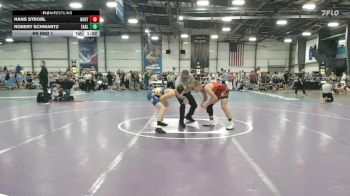 142 lbs Rr Rnd 1 - Hans Strobl, North Carolina National Team Red vs Robert Schwartz, Eagles Wrestling