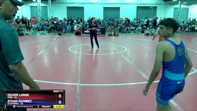 110 lbs Semis & 3rd Wb (16 Team) - Joseph Leick, Iowa vs Jakob Castillo, California