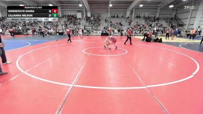 107 lbs Consi Of 32 #1 - Gwendolyn Zahra, PA vs Lillianna Nelson, KY
