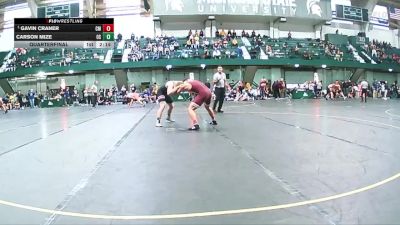 184 lbs Quarterfinal - Gavin Craner, Central Michigan vs Carson Mize, Ohio State