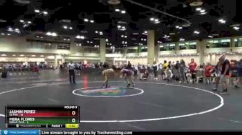 132 lbs Round 9 (10 Team) - Mera Flores, DREAM TEAM vs Jasmin Perez, SD Fire