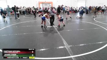 90/95 Round 1 - Jayden Coker, Swamp Rabbit Wrestling vs Matthias Mitchell, Chapin Youth Wrestling