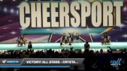 Victory! All Stars - Crystals [2022 L1 Tiny - Novice - Restrictions - D2 Day 1] 2022 CHEERSPORT Greensboro State Classic