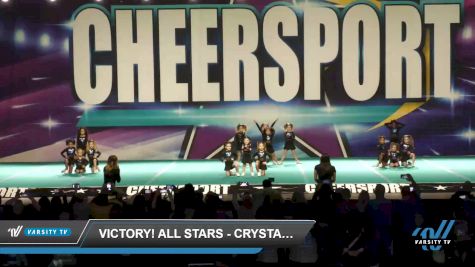 Victory! All Stars - Crystals [2022 L1 Tiny - Novice - Restrictions - D2 Day 1] 2022 CHEERSPORT Greensboro State Classic