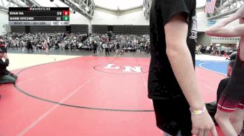 85-I lbs Semifinal - Evan Ha, Cordoba Trained vs Baine Kitchen, Old Bridge Wrestling Club