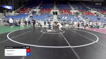 182 lbs Cons 16 #1 - Thomas Sandoval, California vs Antonio Palmer, Nebraska