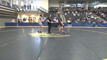 110 lbs Quarterfinal - Gabriele Tedesco, McKendree University vs Isabell Ortiz, Fort Hays State