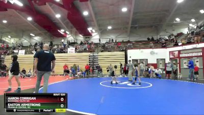 48-52 lbs Round 1 - Aaron Corrigan, Buckhorn Youth WC vs Easton Armstrong, Franklin Central WC