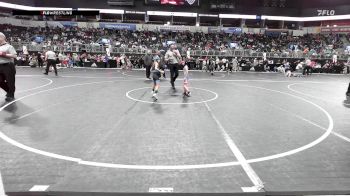 46 lbs Round Of 16 - Weston Rice, East Kansas Eagles vs Micah Melson, Purler Wrestling Academy