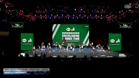 Seattle University [2026 Open Spirit Program - Game Day Semis] 2026 UCA & UDA College Cheerleading and Dance Team National Championship
