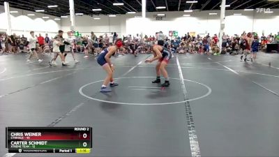 92 lbs Round 2 (6 Team) - Chris Weiner, CTWHALE vs Carter Schmidt, Xtreme Team