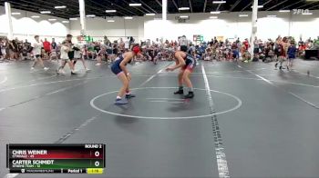 92 lbs Round 2 (6 Team) - Chris Weiner, CTWHALE vs Carter Schmidt, Xtreme Team