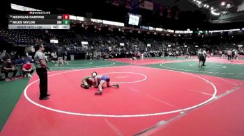 126 lbs 7th Place Match - Miles Taylor, SWR1 vs Nicholas Hartwig, CFD2