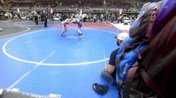 130 lbs Rr Rnd 3 - Harmony Solley, Pikes Peak Warriors vs Morgan Humphries, Westside WC
