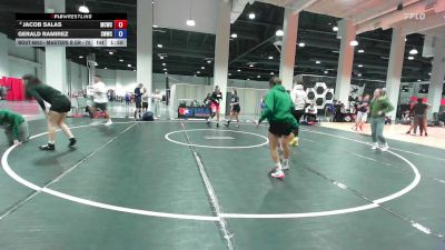 Masters B GR - 70 lbs Champ. Round 1 - Jacob Salas, Mad Cow Wrestling Club vs Gerald RamIrez, Skyview Wolverine Wrestling Club
