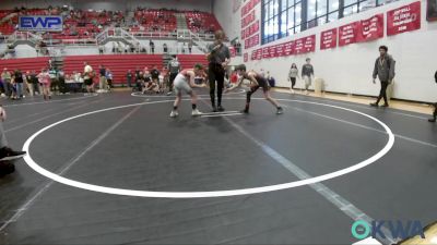 67 lbs Semifinal - Iker Cole, Weatherford Youth Wrestling vs Louden Delk, Tuttle Wrestling