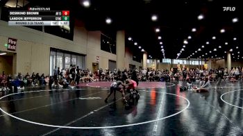 126 lbs Round 3 (6 Team) - Desmond Brown, AR- 15 vs Landon Jefferson, Stars WC