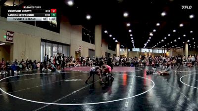 126 lbs Round 3 (6 Team) - Desmond Brown, AR- 15 vs Landon Jefferson, Stars WC