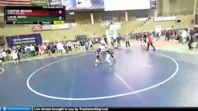149 lbs 5th Place Match - Louis Smith, Michigan vs Carter Brown, Xtreme Training