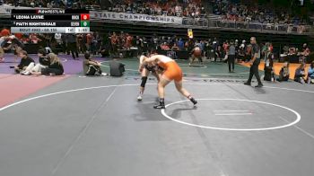 6A 155 lbs Champ. Round 1 - Faith Nightingale, Katy Seven Lakes vs Leona Layne, Rockwall