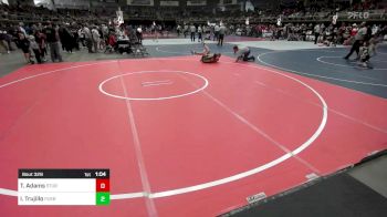 102 lbs Semifinal - Taten Adams, Sturgis Youth WC vs Israel Trujillo, Pueblo County WC