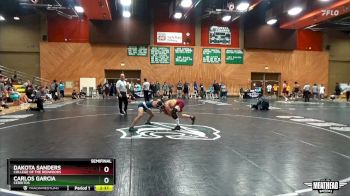 125 lbs Semifinal - Carlos Garcia, Cerritos vs Dakota Sanders, College Of The Redwoods