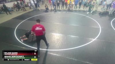 59 lbs Cons. Round 2 - Roman Skretkowicz, Teller Takedown Wrestling Club vs Ryland Quinn, Northside Wrestling