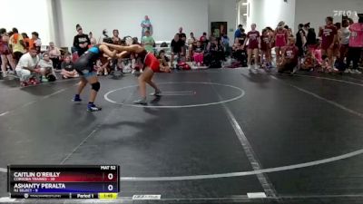 120 lbs Round 3 (6 Team) - Caitlin O`Reilly, Cordoba Trained vs Ashanty Peralta, NJ Select