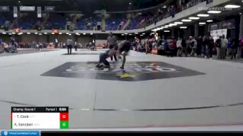 182 lbs Champ. Round 1 - Tucker Cook, Pittsfield vs Aiden Sancken, Gibson City