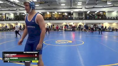 184 Freshman/Soph Cons. Round 2 - Zach Wagner, Wabash vs Chris Bargy, Alfred State