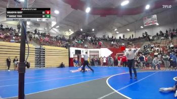 120 lbs Cons. Round 2 - Diego Yoo, Hamilton Southeastern vs Bradyn Gist, Columbia City