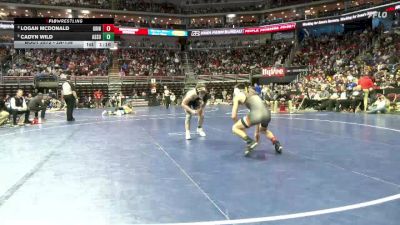 2A-138 lbs Cons. Semi - Cadyn Wild, Assumption, Davenport vs Logan McDonald, Grinnell