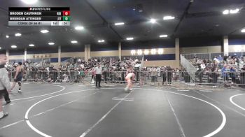 157 lbs Consi Of 64 #1 - Broden Cauthron, Red Dot WC vs Brendan Attinger, Jet House