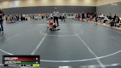 64 lbs Round 2 (10 Team) - Carter Pollock, Brawler Elite vs John Cambra, Mat Assassins