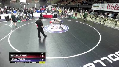 106 lbs Cons. Round 3 - Declan Leonard, USA Gold Wrestling Club vs Jason Ybarra, Pacifica High School Wrestling