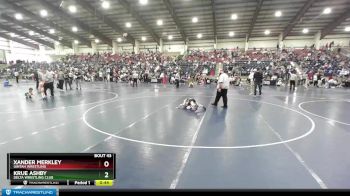 42 lbs Semifinal - Krue Ashby, Delta Wrestling Club vs Xander Merkley, Uintah Wrestling