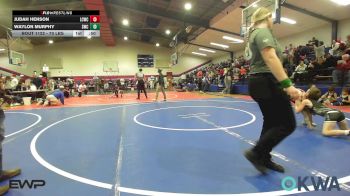70 lbs Semifinal - Judah Henson, Lincoln Christian vs Waylon Murphy, Salina Wrestling Club