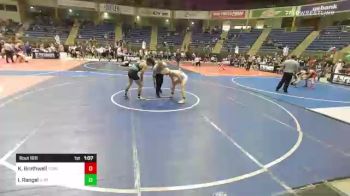 138 lbs Round Of 32 - Kaleb Brothwell, Torrington WC vs Isaiah Rangel, G-Style