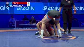 74 kg Repechage #2 - Stas Wolf, Germany vs Giorgi Gogritchiani, Georgia