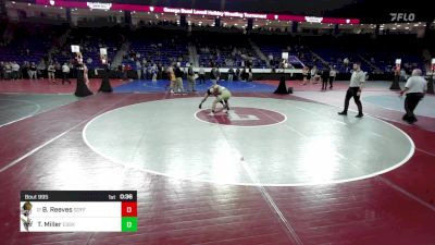 126 lbs Consi Of 32 #2 - Brodie Reeves, Goffstown vs Tennyson Miller, Essex