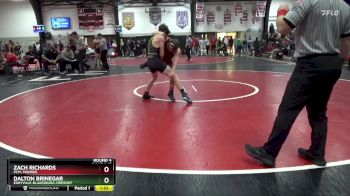 150 lbs Round 4 - Zach Richards, PCM, Monroe vs Dalton Brinegar, Eddyville-Blakesburg-Fremont