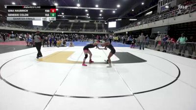 103 lbs Quarterfinal - Gina Haubrich, Pennsville Township vs Genesis Colon, Paulsboro