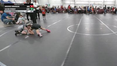48 lbs Round 3 - Brooks Giberson, All I See Is Gold vs Jacob Street, Capital City Wrestling Club