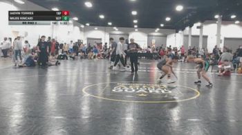 95 lbs Rr Rnd 3 - Jaevin Torres, Triple T Elite - BHSE vs Miles Kincaid, VA Team Predator - BHSE